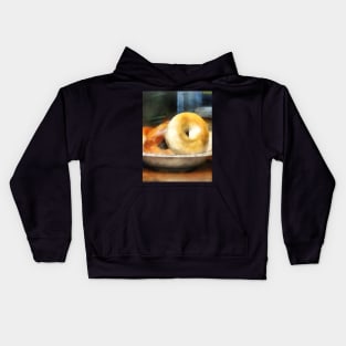 Food - Bagels for Sale Kids Hoodie